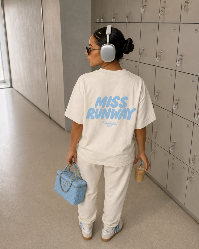 Miss Runway Established Blue T-shirt