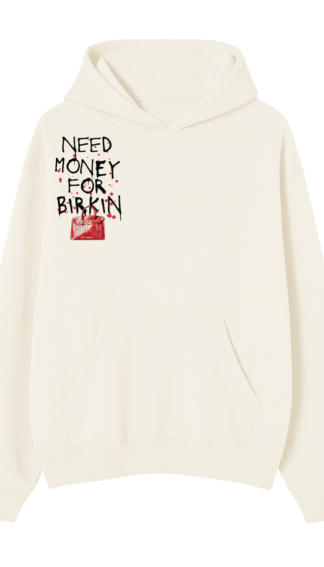 Need Money For Bags Red Hoodie by Miss Runway – image 2