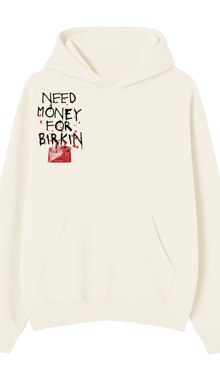 Need Money For Bags Red Hoodie by Miss Runway – image 2
