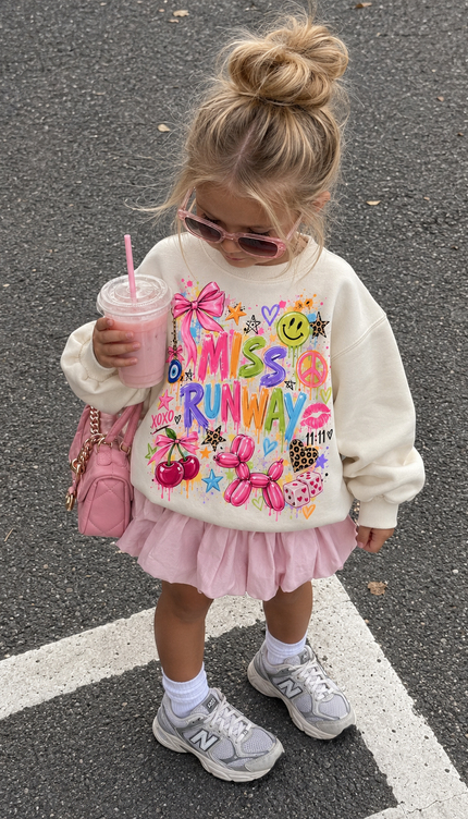Rainbow Pop Graffiti Sweatshirt