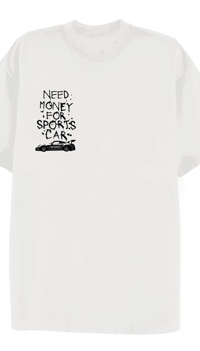 Need Money For Cars T-shirt Black