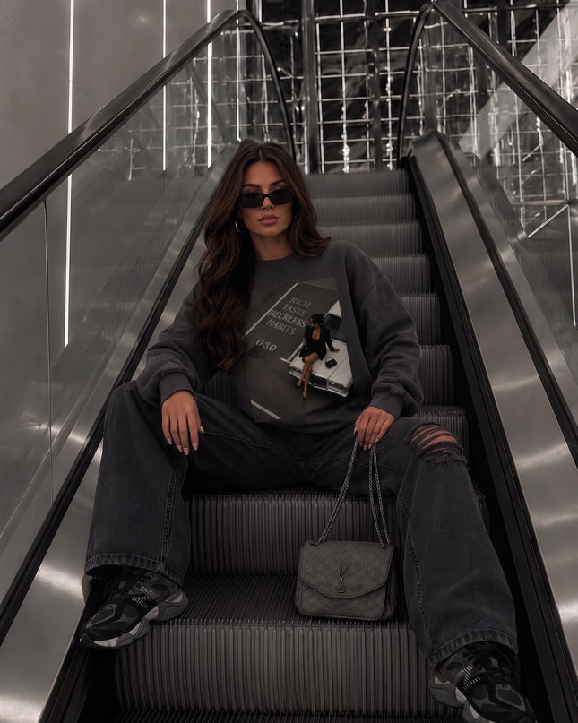 Rich Taste Reckless Habbits Sweatshirt