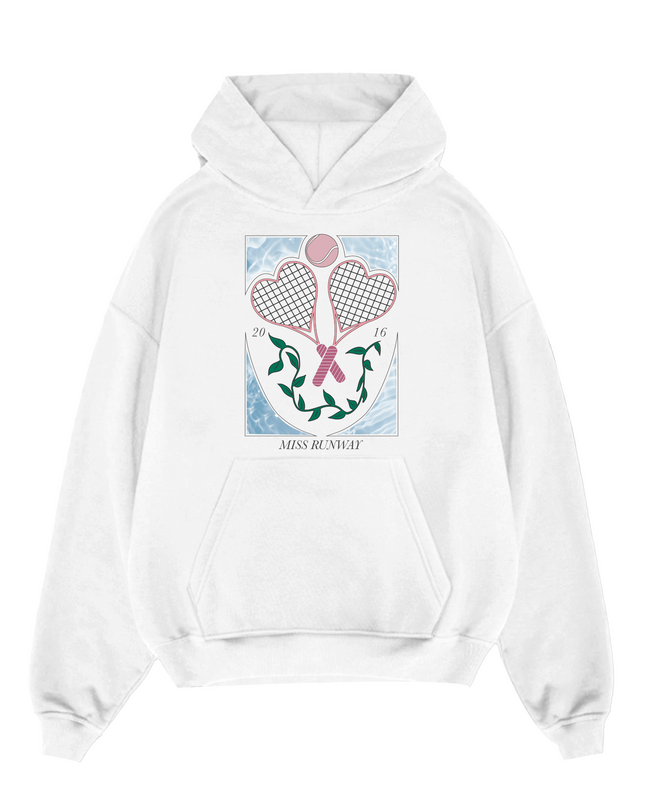 Miss Runway Tennis Club Hoodie Adults