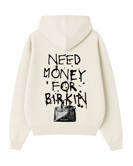 Need Money For Bags Black Hoodie Adults