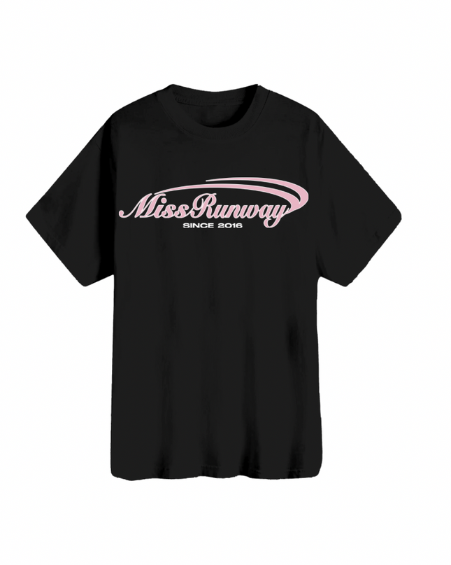 Pink Miss Runway Printed T-shirt Adult