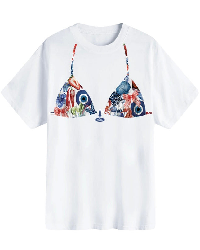 Summer Bikini Printed T-shirt Adult