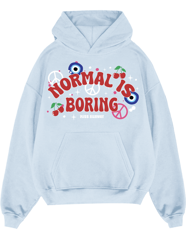 Normal Is Boring Hoodie Adults