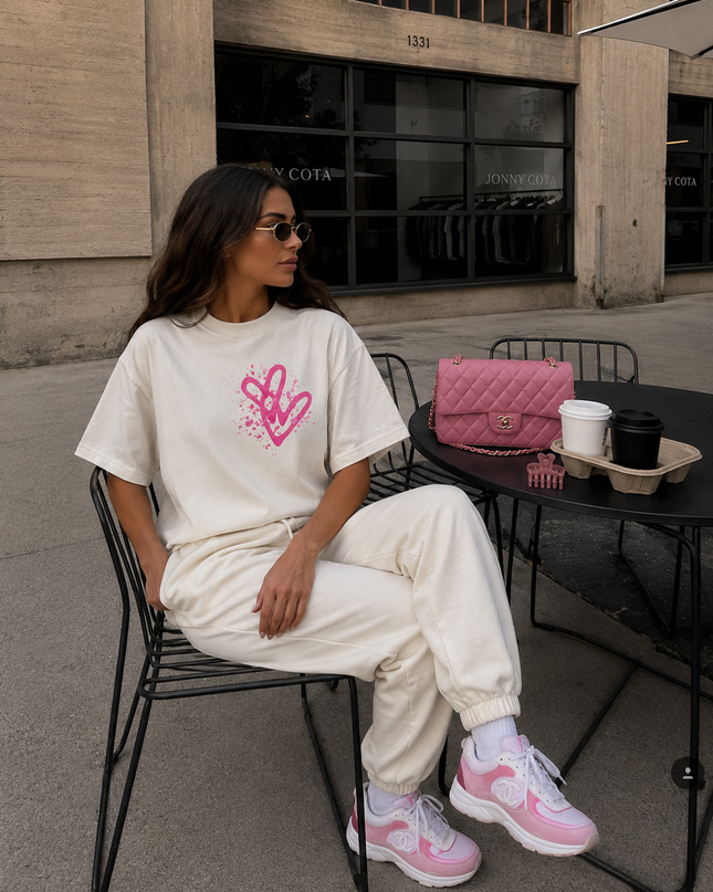 Pink Hearts T-shirt