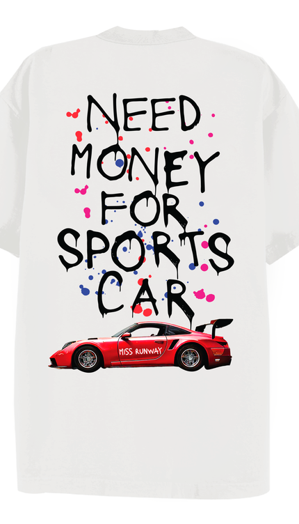 Need Money For Cars T-shirt Multicolour