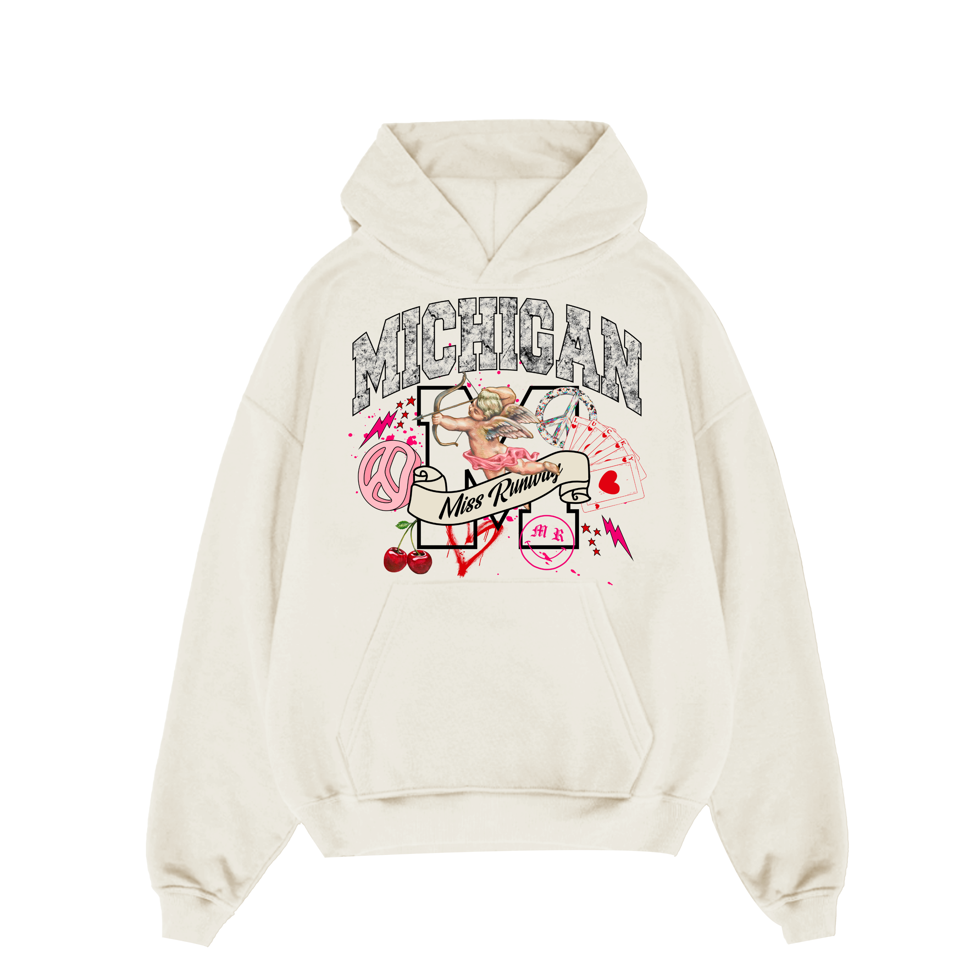 Michigan Hoodie Adults - Main Image