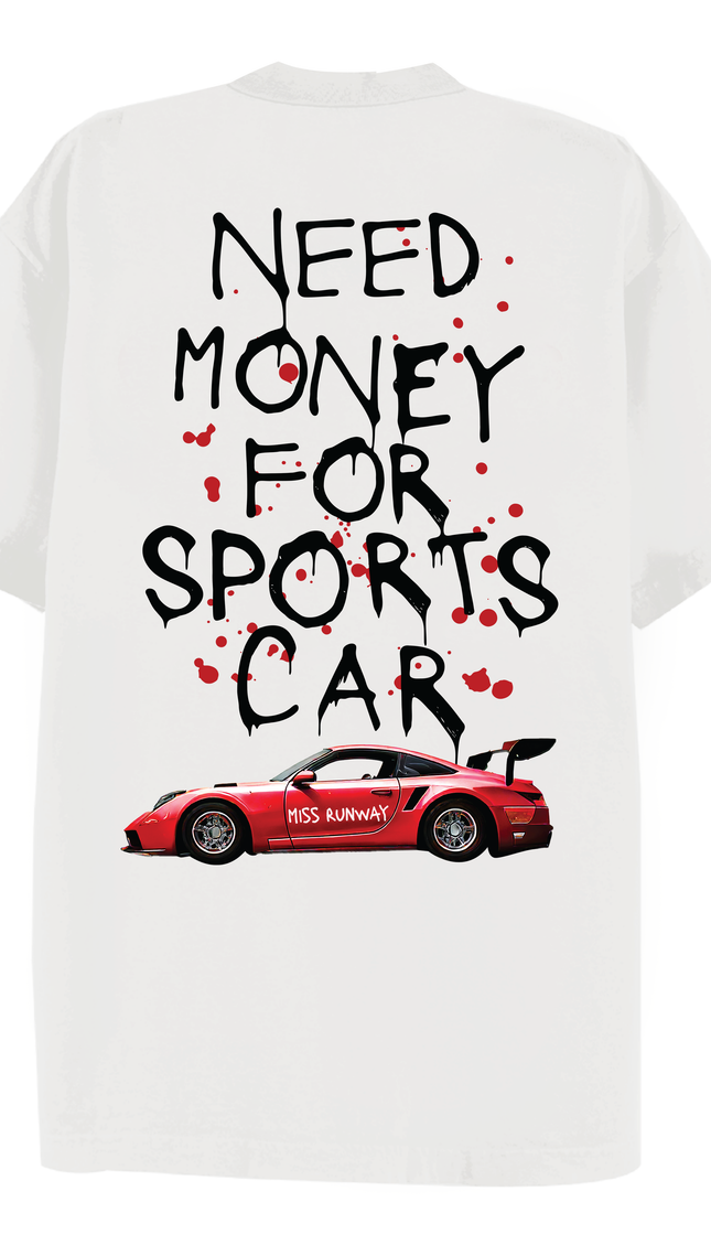 Need Money For Cars T-shirt Red