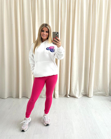 Peace & Love Printed Hoodie & Leggings Adults
