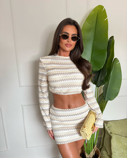Riviera Co ord Beige