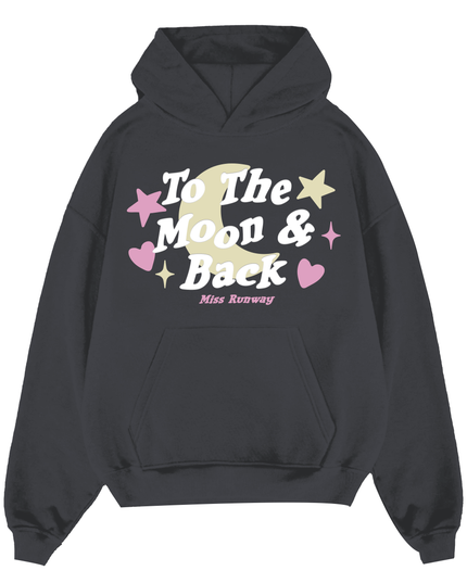 To The Moon And Back Hoodie Adults