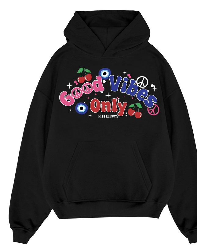 Good Vibes Only Hoodie Adults