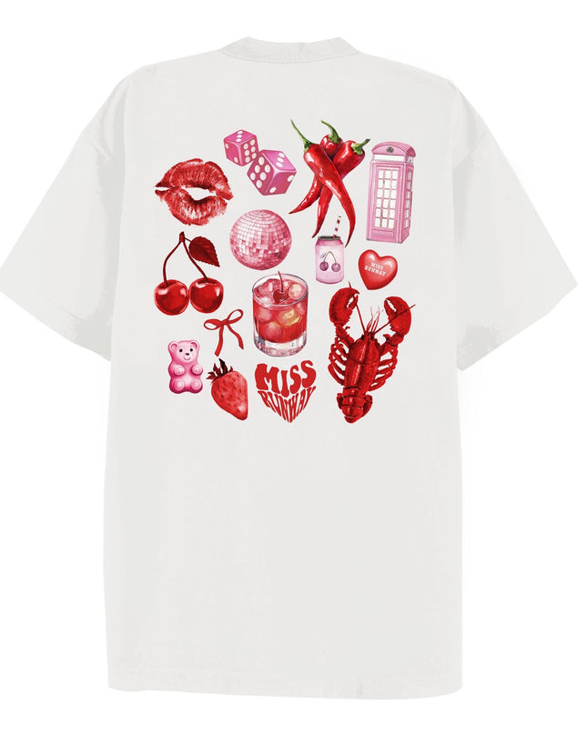 Disco Lobster Printed T-shirt Adult