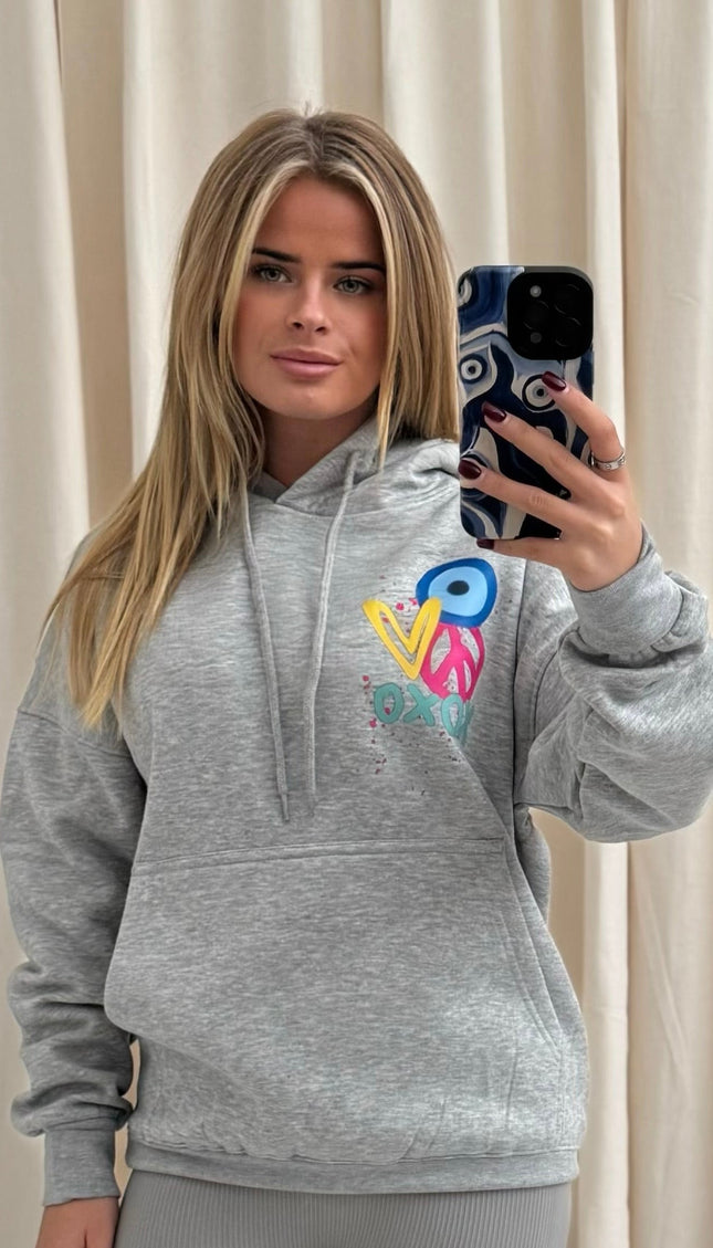 XOXO Printed Hoodie – additional view