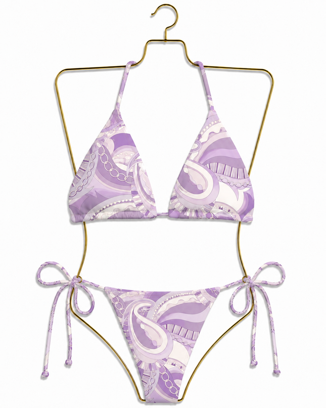 Endless Opulence Mesh Bikini Lilac (Pre order 15th June)