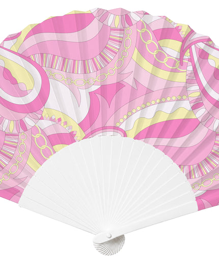 Endless Opulence Large Fan Pink & Lemon Pre Order 23rd June