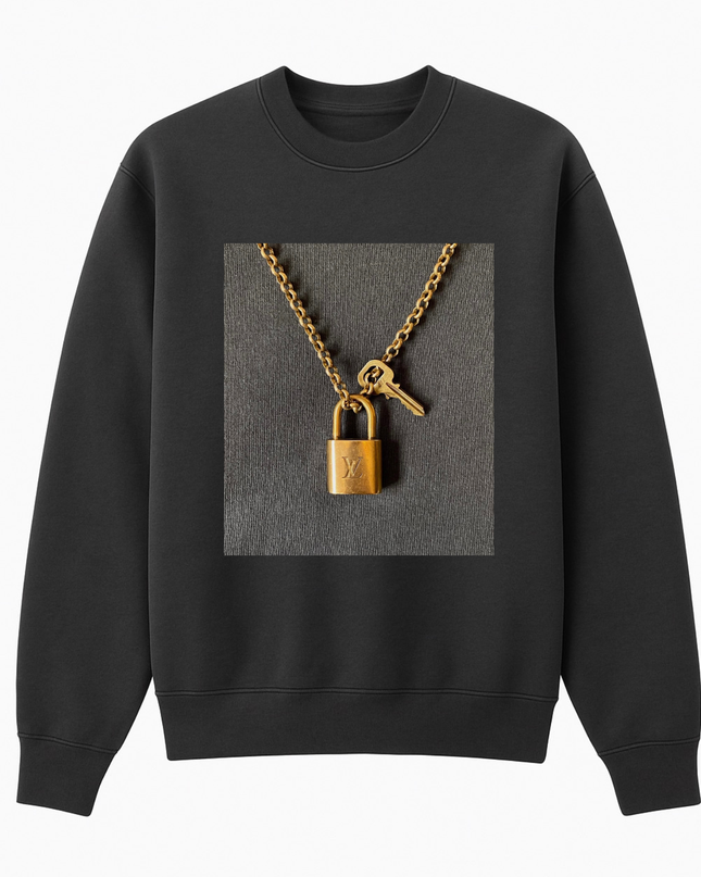 Gold Padlock Sweatshirt