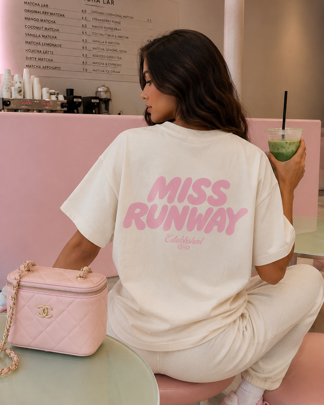 Miss Runway Established Pink T-shirt