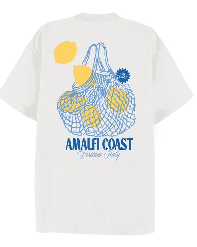 Amalfi Coast Printed T-shirt Adult
