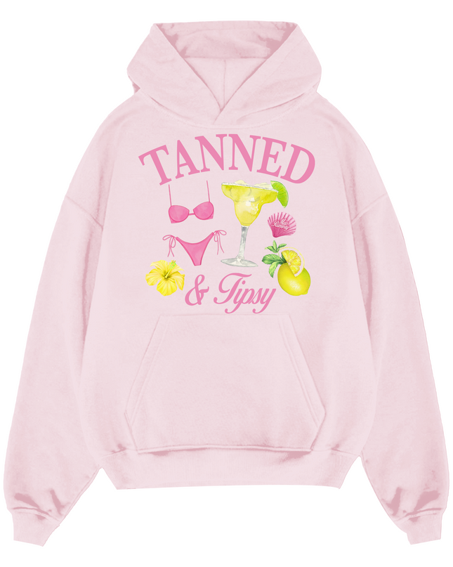 Tanned & Tipsy Hoodie Adults