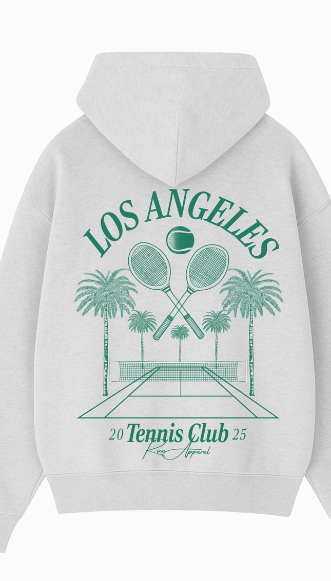 Los Angeles Tennis Club Hoodie – unisex printed hoodie by Miss Runway