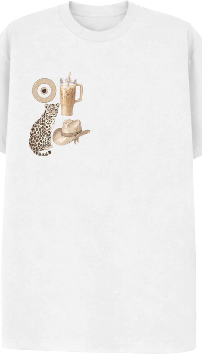Paisley Reverie T-shirt Beige by Miss Runway – image 2