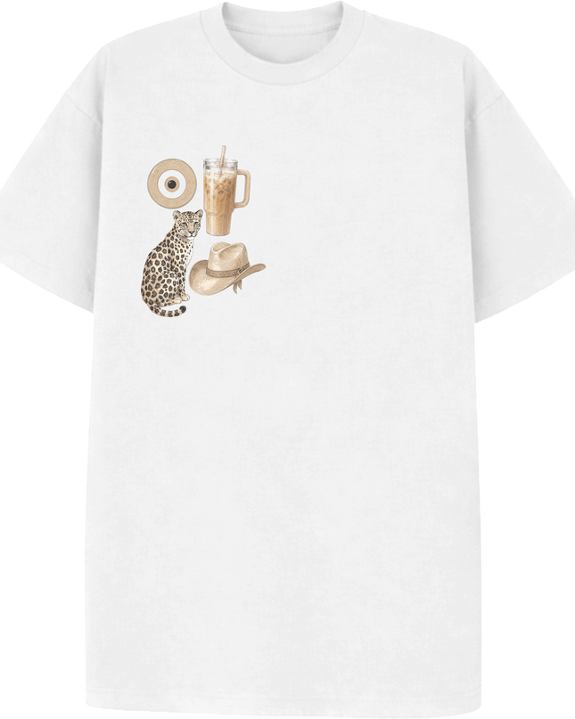 Paisley Reverie T-shirt Beige