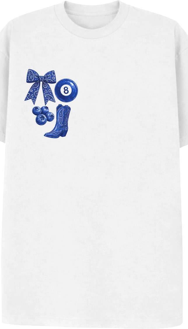 Paisley Reverie T-shirt Royal Blue by Miss Runway – image 2