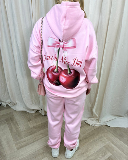 Have A Nice Day Kids Hooded Tracksuit