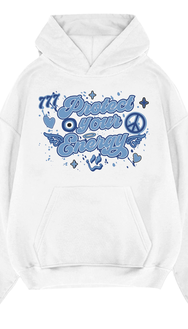 Protect Your Energy Hoodie – adult printed hoodie by Miss Runway