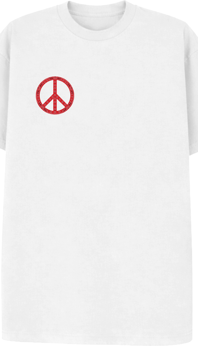 Paisley Peace T Shirt Red by Miss Runway – image 2