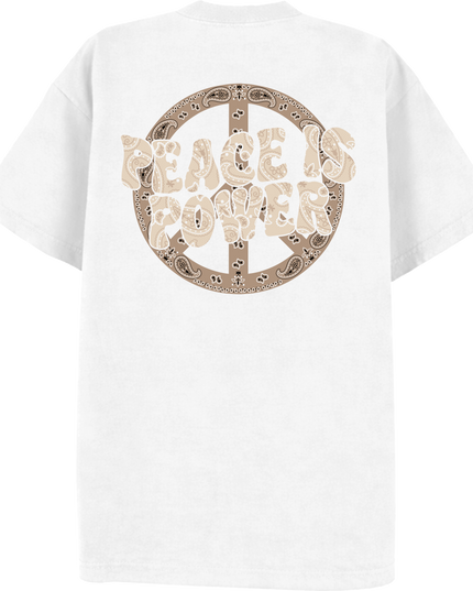 Peace Is Power T Shirt
