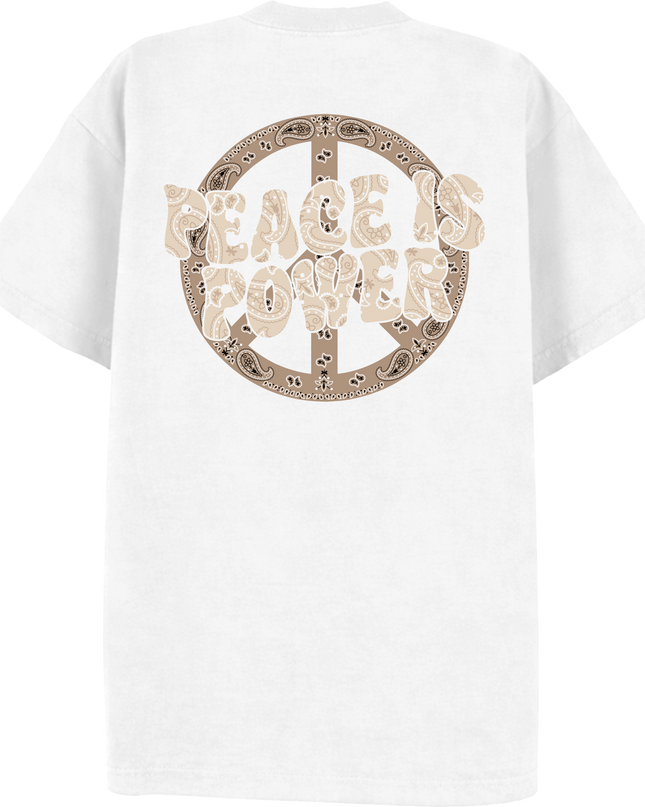 Peace Is Power T Shirt