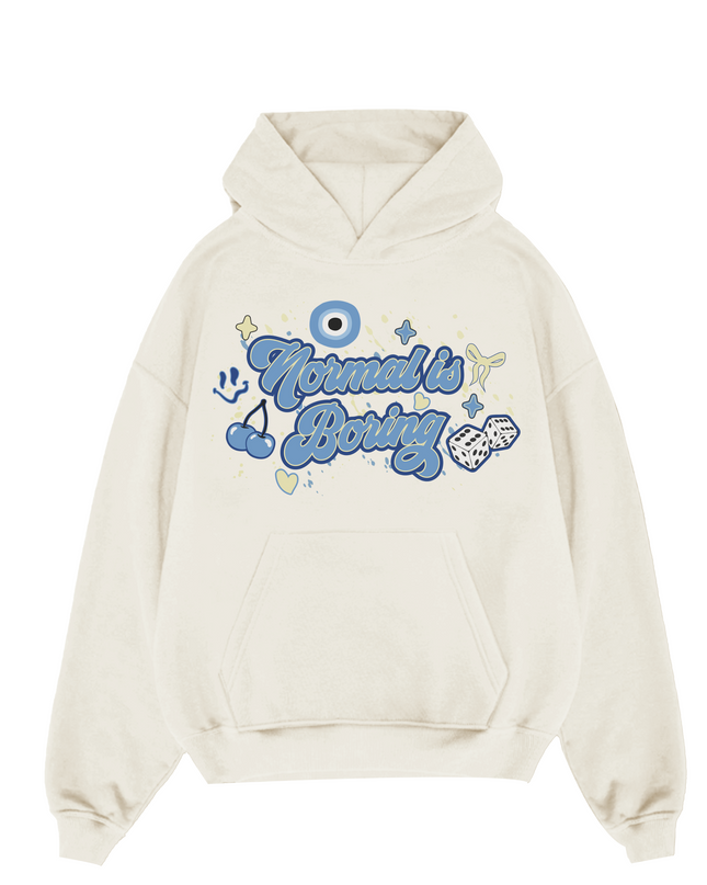 Normal Is Boring Hoodie Adults