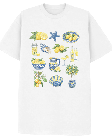 Sicilian Summer Printed T-shirt