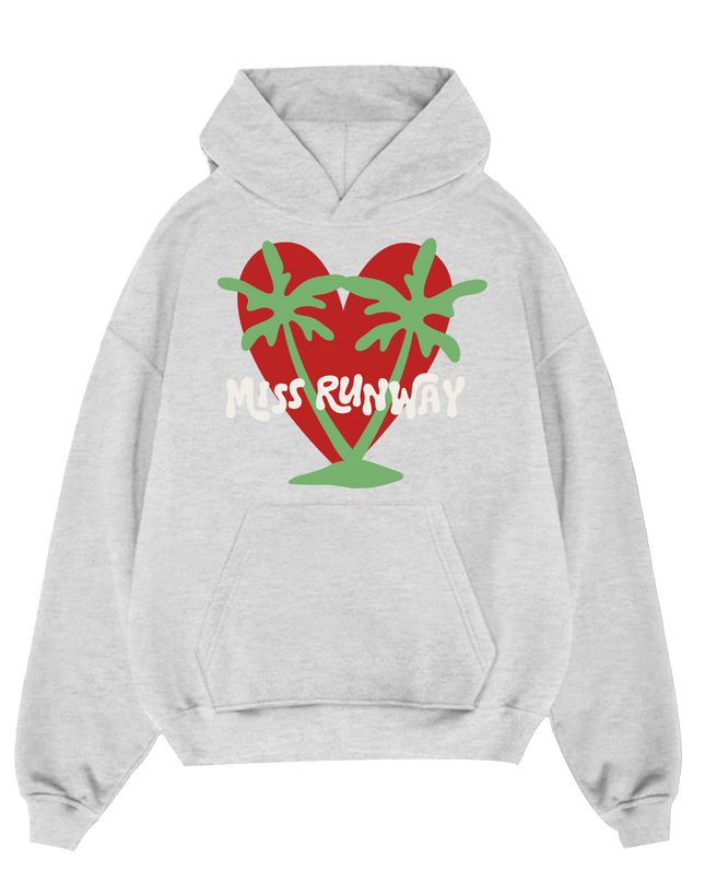 Miss Runway Palm Hoodie Adults