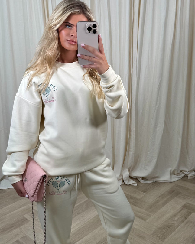 NYC Tennis Club Sweatshirt Tracksuit