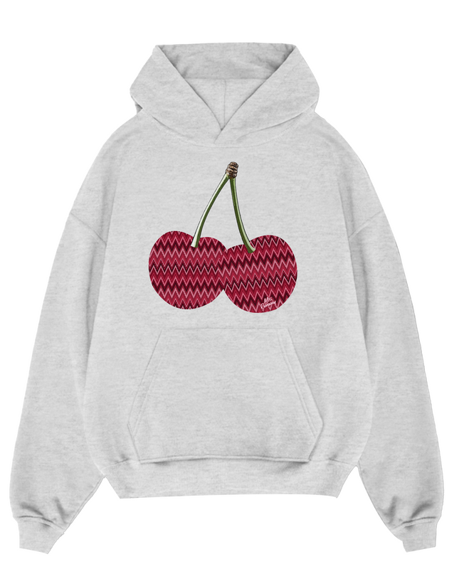 Zig Zag Cherry Hoodie Adults