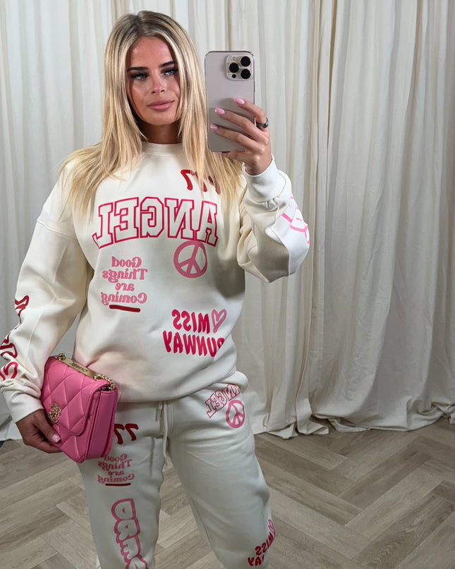 Angel Sweatshirt Tracksuit