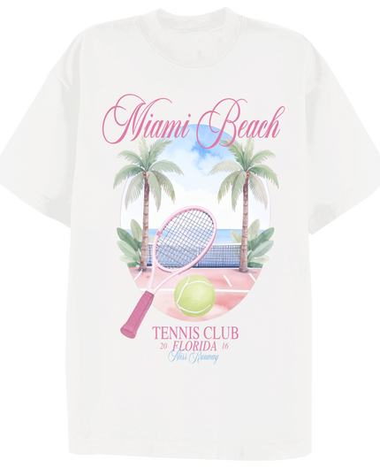 Miami Beach Printed T-shirt Kids