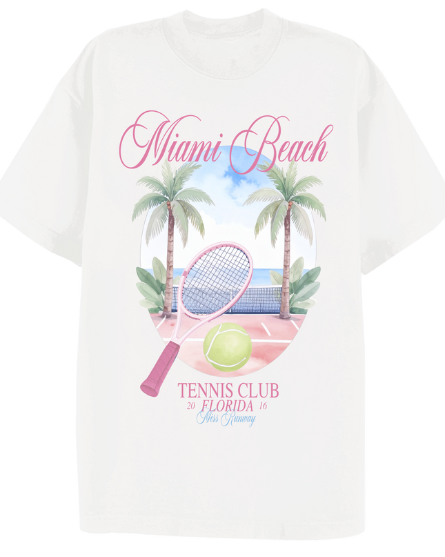 Miami Beach Printed T-shirt Kids