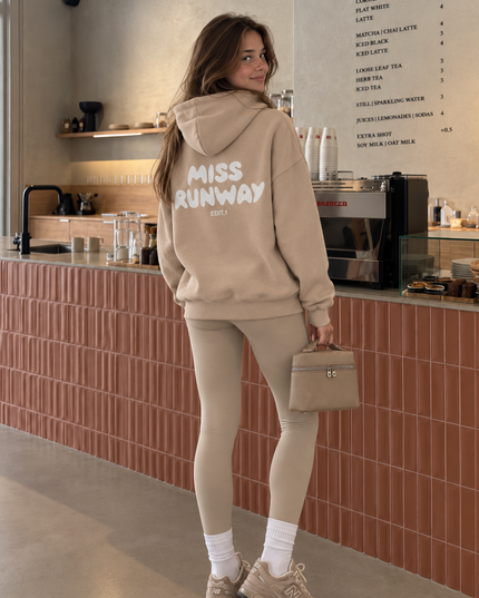 Edit 1 Hoodie Beige – alternate view