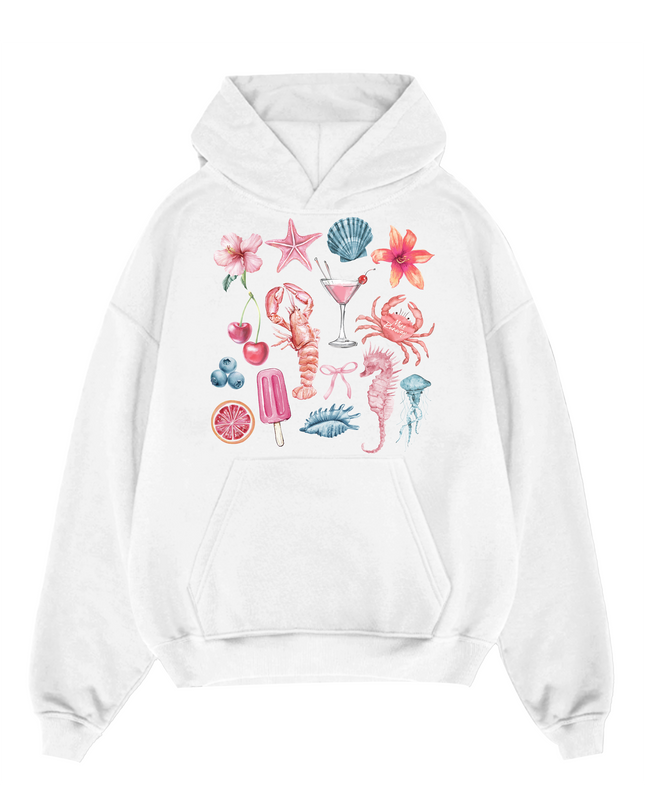Peachy Summer Hoodie Adults