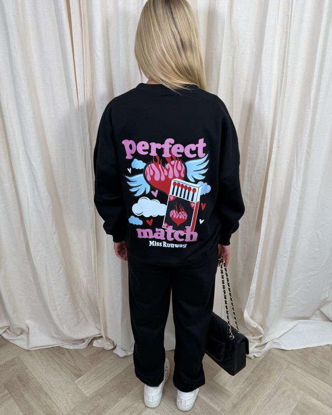 Perfect Match Sweatshirt Tracksuit