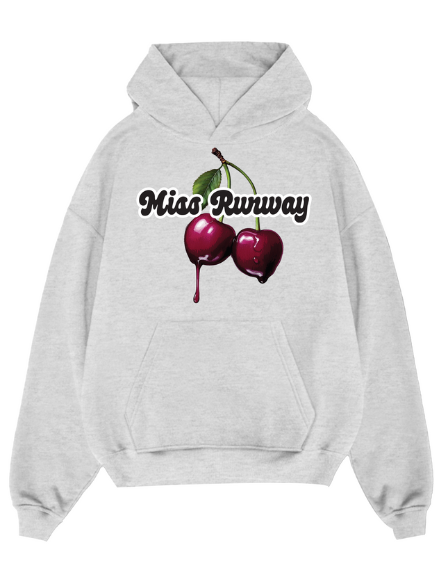 Miss Runway Cherry Hoodie Adults
