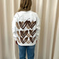 Brown Heart Sweatshirt