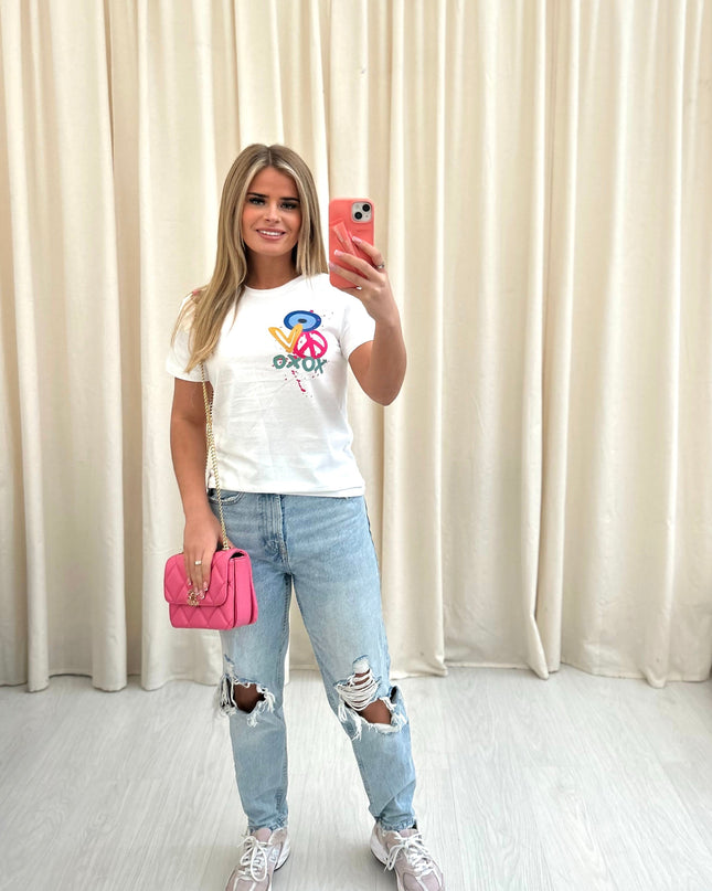 XOXO Printed T-shirt Adult